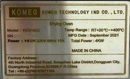 Photo Used KOMEG KOV-50C For Sale