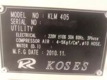 Photo Used KOSES KLM405 For Sale