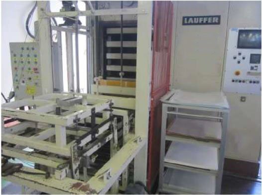 Photo Used KRAS / LAUFFER RMV125 For Sale