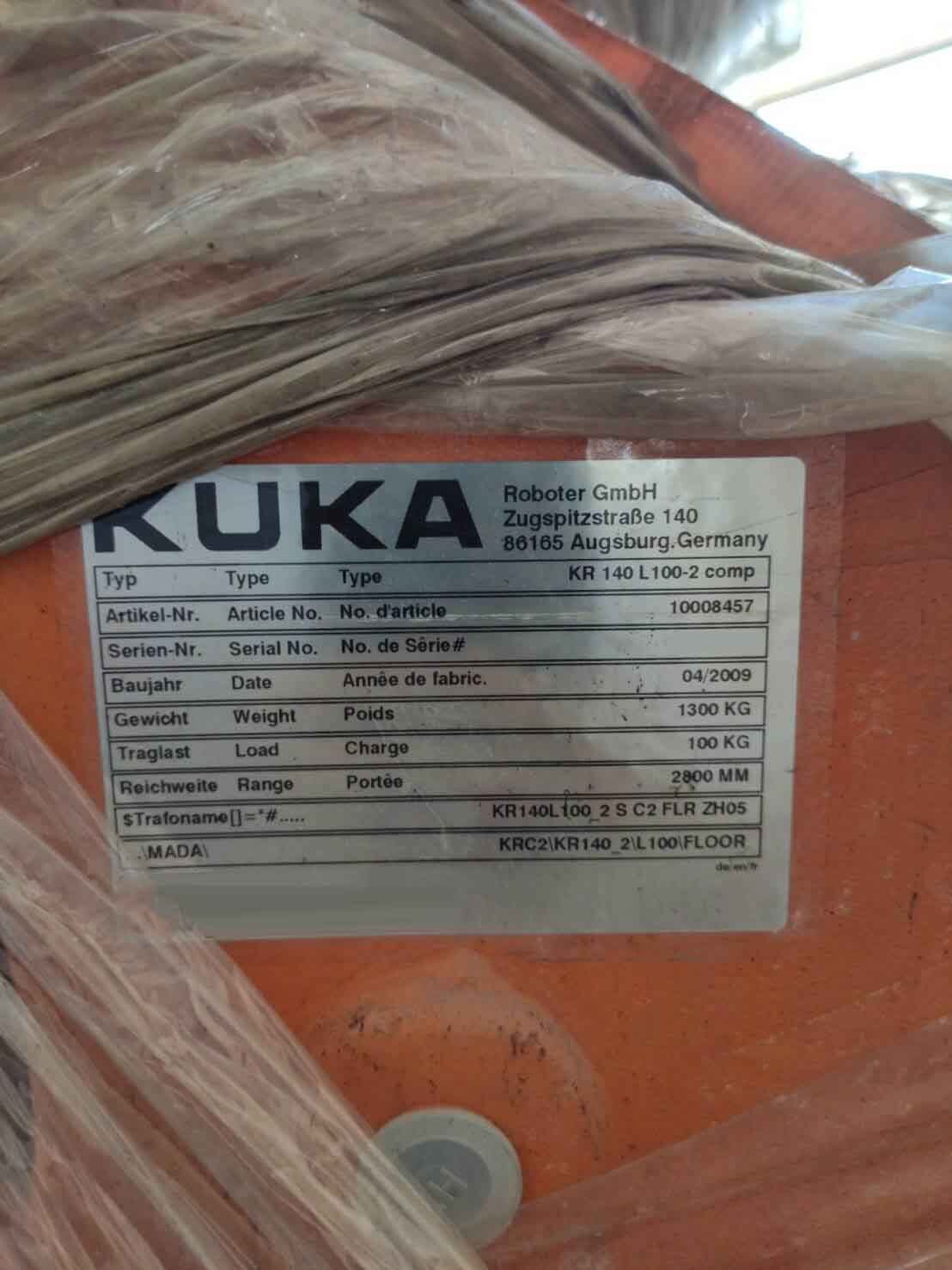 Photo Used KUKA KR 140 L100-2 Comp For Sale