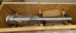 Photo Used KURT J. LESKER Ultra-high vacuum induction annealing tool For Sale