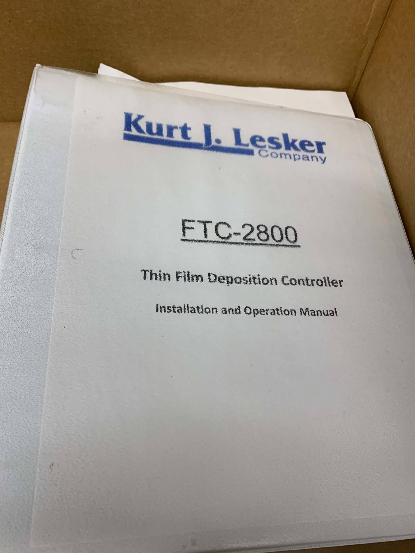 图为 已使用的 KURT J. LESKER Nano 36 待售