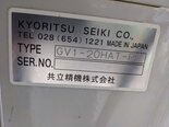 Photo Used KYORITSU SEIKI GV1-20HAT-PF For Sale