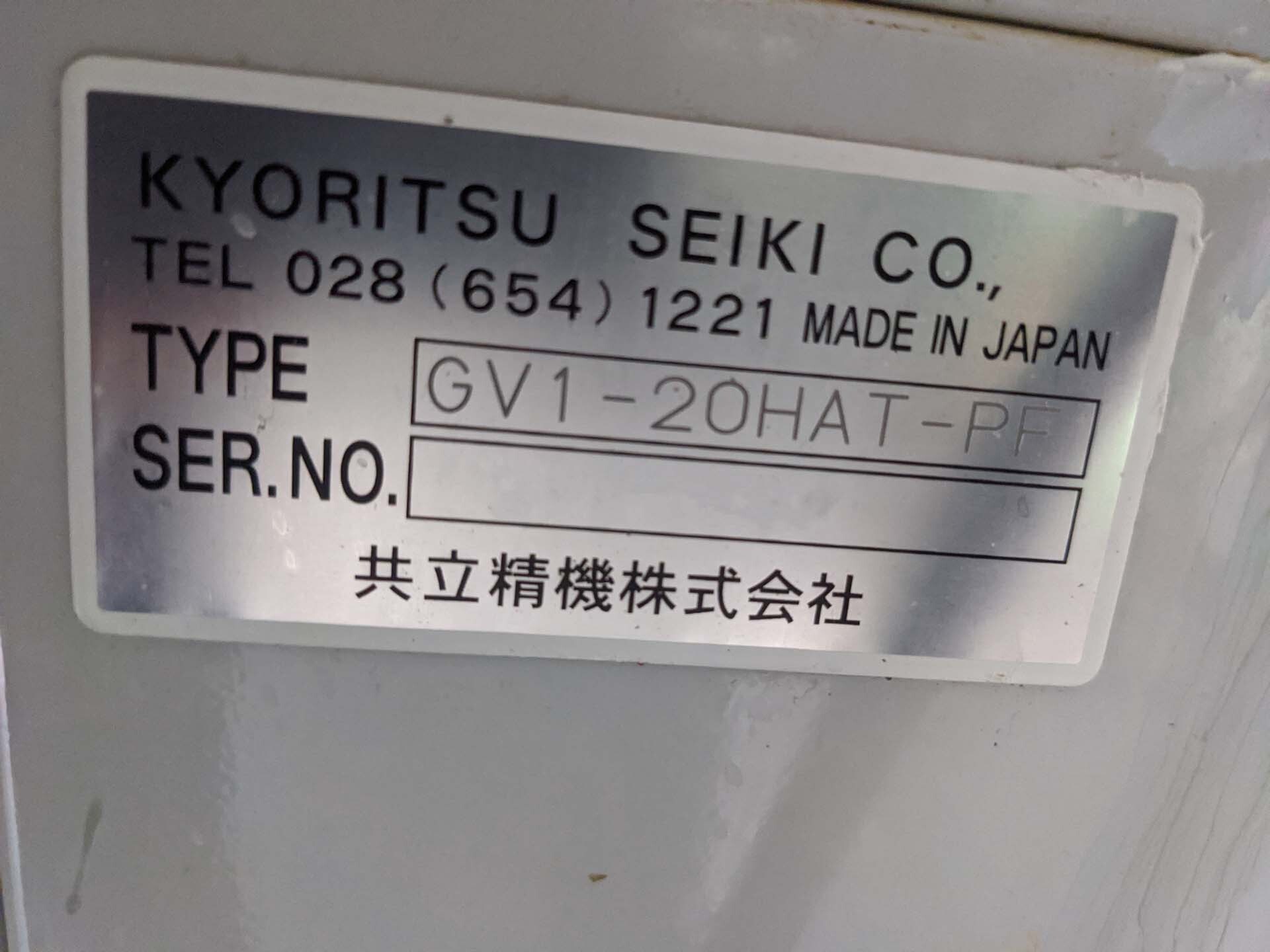 Photo Used KYORITSU SEIKI GV1-20HAT-PF For Sale