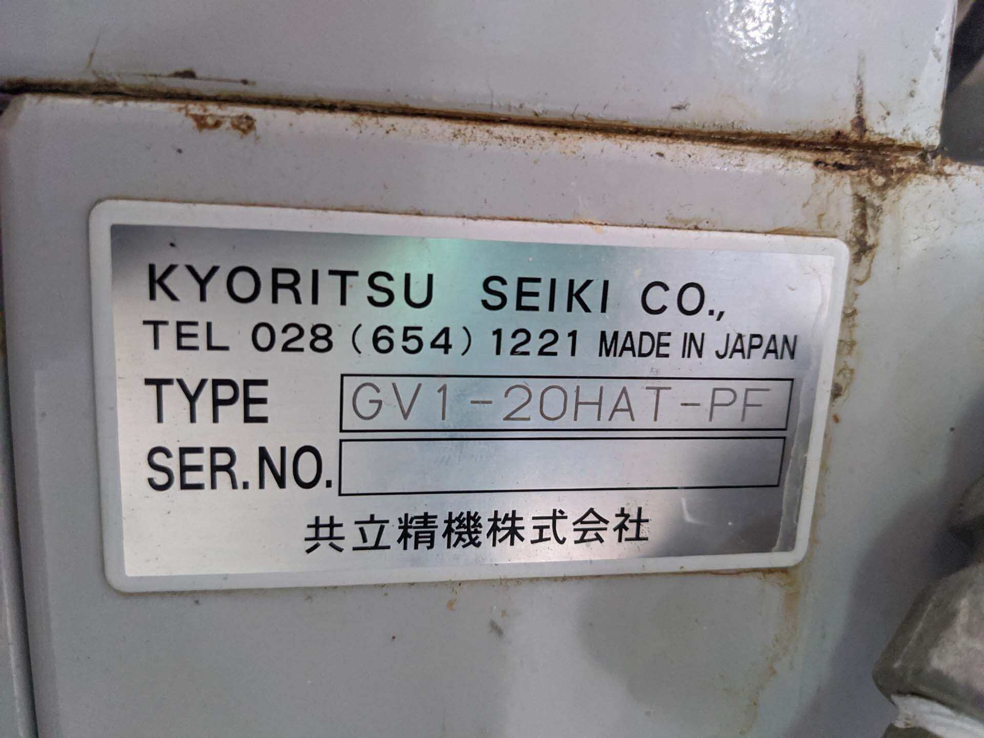 圖為 已使用的 KYORITSU SEIKI GV1-20HAT-PF 待售