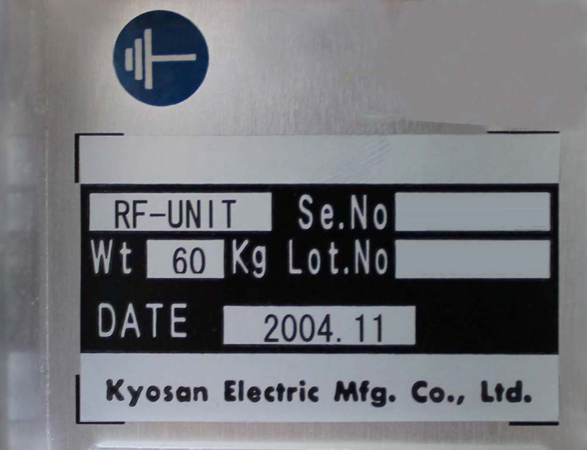 フォト（写真） 使用される KYOSAN RFK150ZD-UX2 販売のために