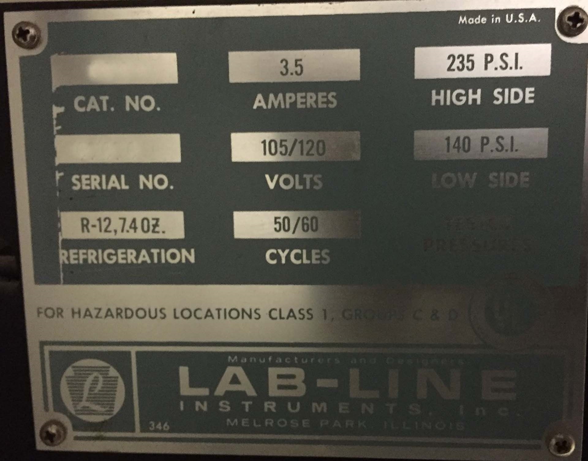 Photo Used LAB-LINE INSTRUMENTS 3559 For Sale