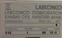 图为 已使用的 LABCONCO 797110 待售