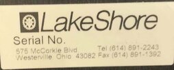 Photo Used LAKESHORE 7400-S Series For Sale