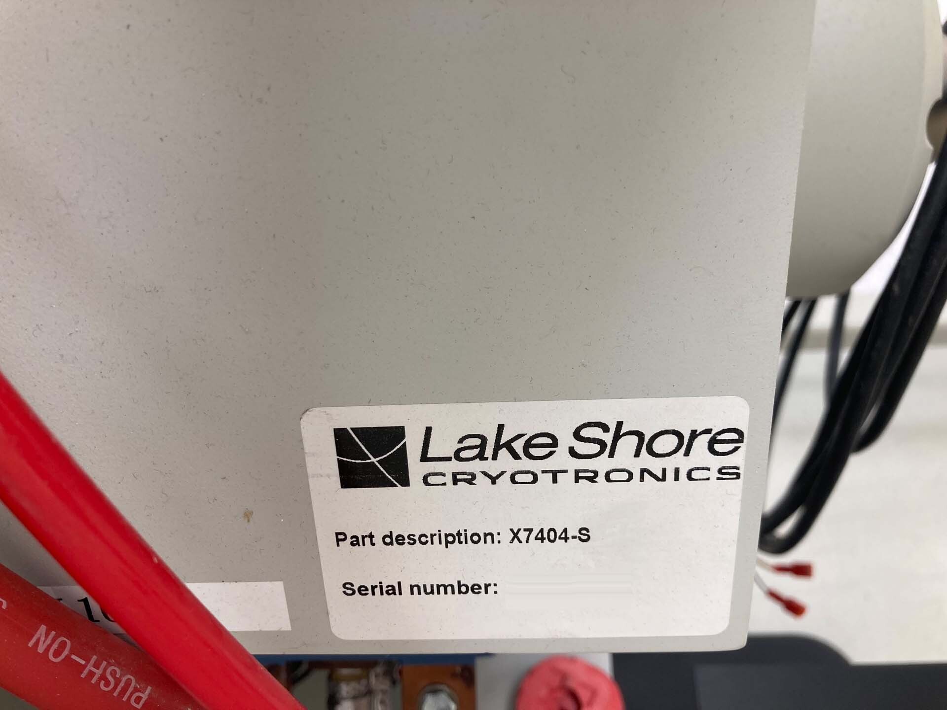 Photo Used LAKESHORE 7400-S Series For Sale