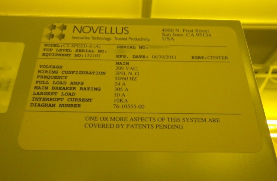 Foto Verwendet LAM RESEARCH / NOVELLUS Concept 2 Dual Speed Zum Verkauf