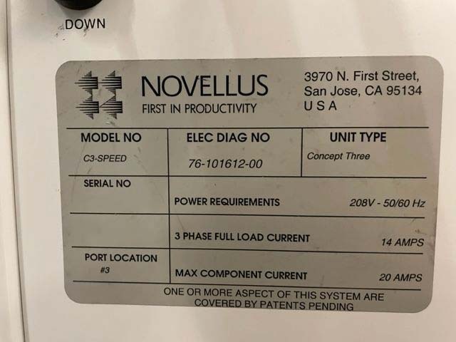 Foto Verwendet LAM RESEARCH / NOVELLUS Dual speed Zum Verkauf