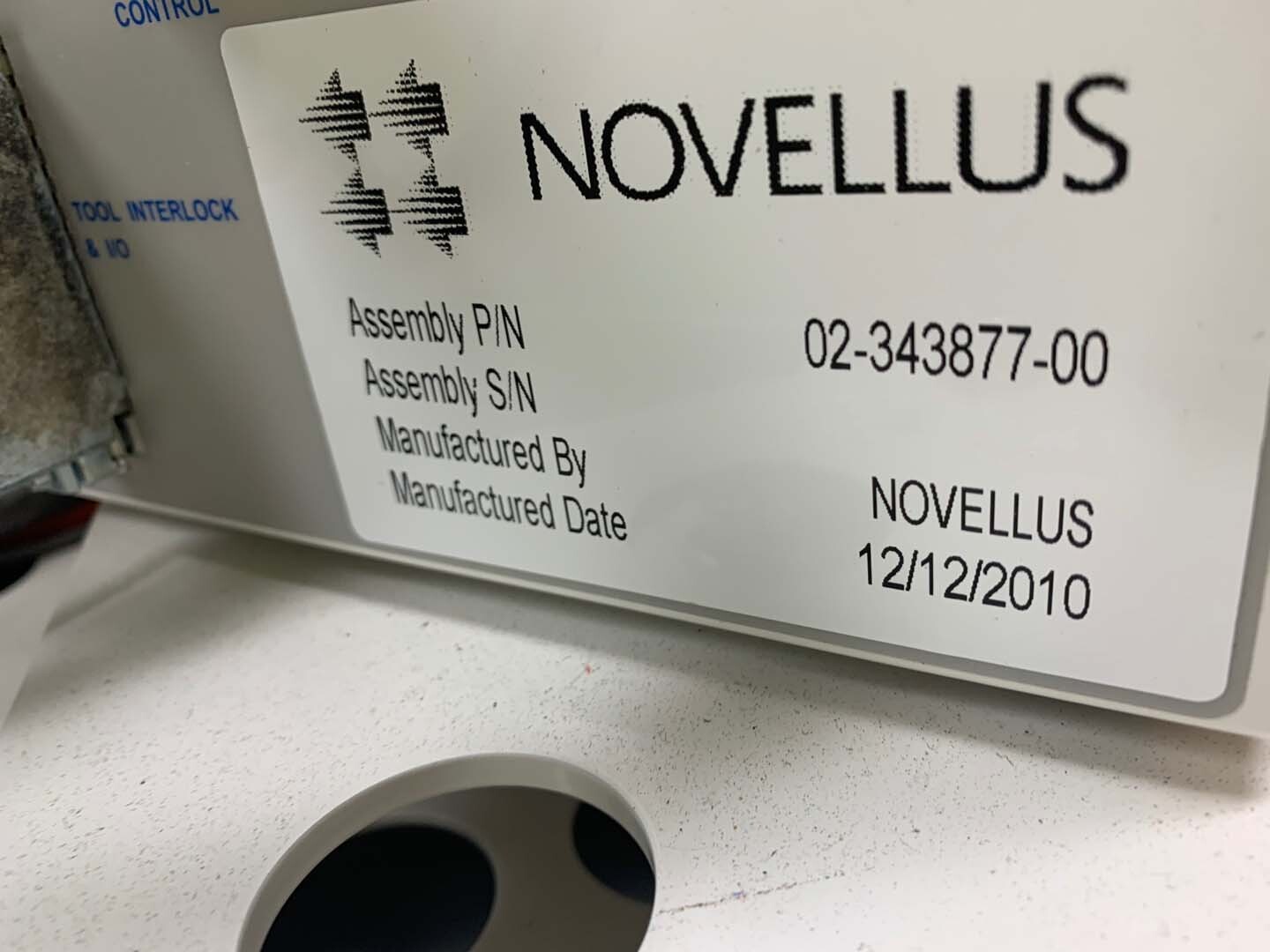 사진 사용됨 LAM RESEARCH / NOVELLUS Vector Express 판매용