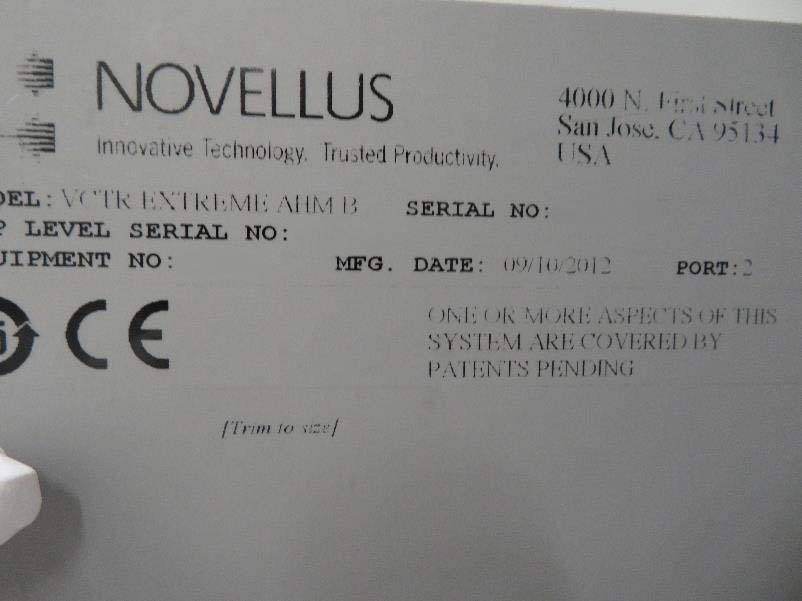 图为 已使用的 LAM RESEARCH / NOVELLUS Vector Extreme 待售