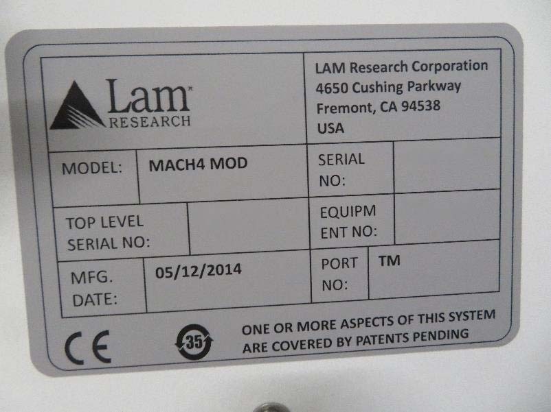 Photo Used LAM RESEARCH / NOVELLUS Vector Extreme For Sale