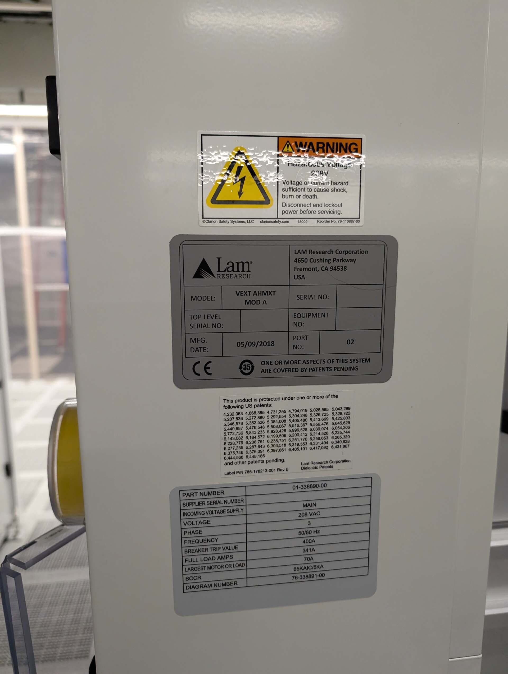 Photo Used LAM RESEARCH / NOVELLUS Vector Extreme For Sale