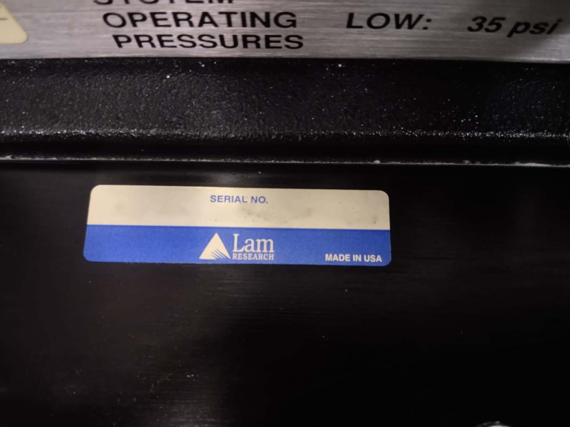 Photo Used LAM RESEARCH 2080 TCU For Sale