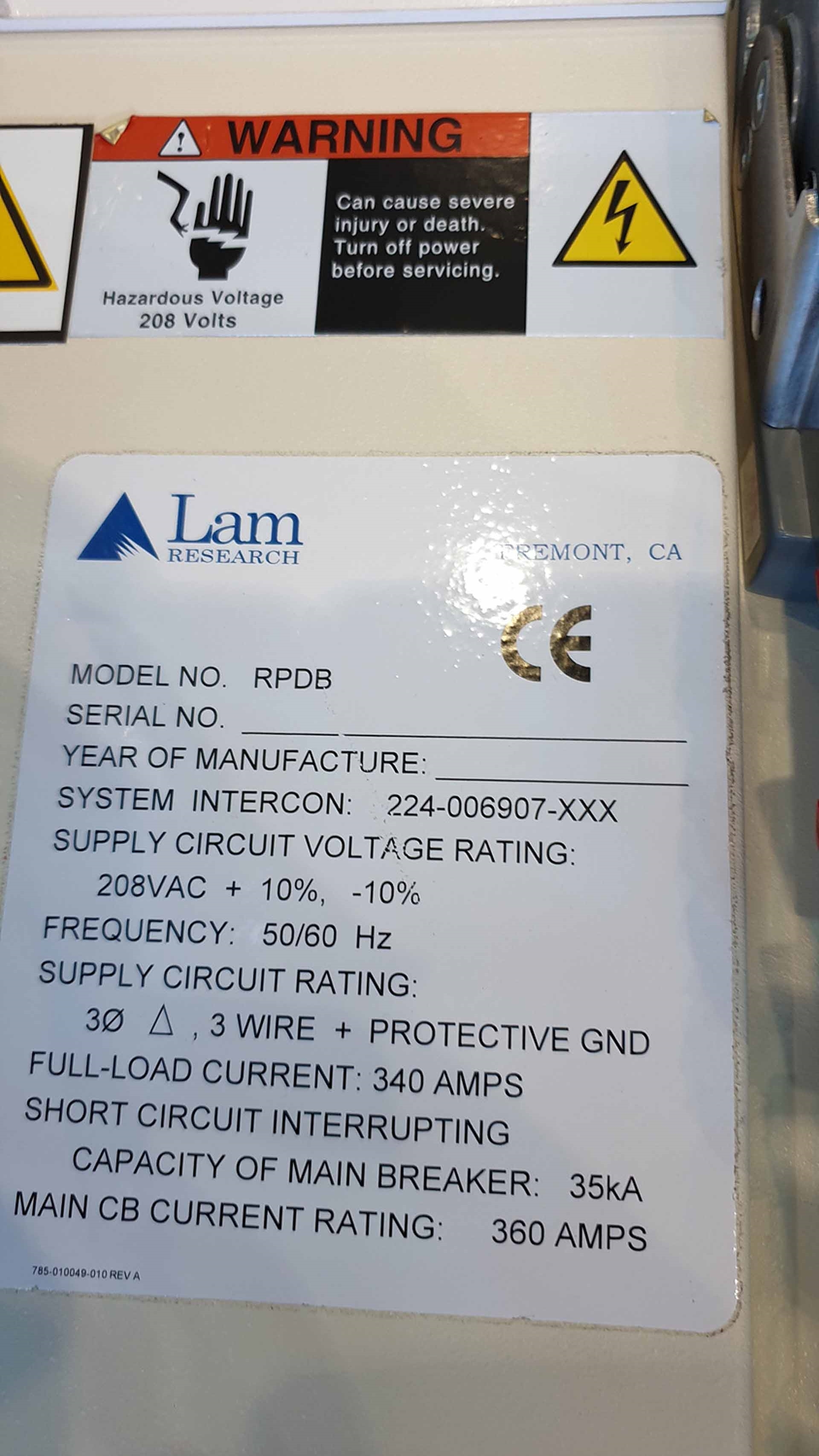 圖為 已使用的 LAM RESEARCH 2300 Flex 45 待售