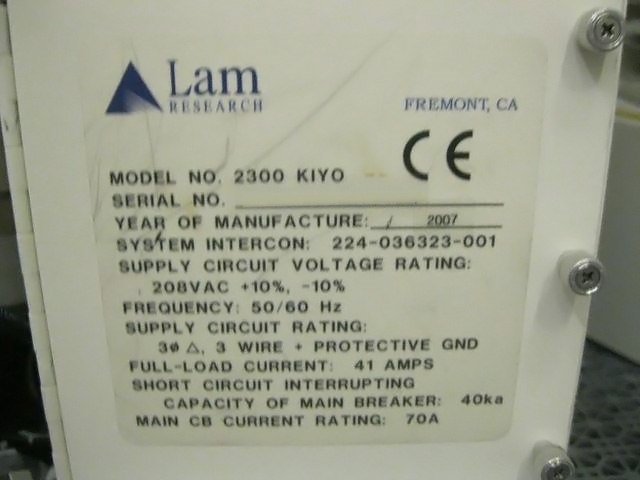 フォト（写真） 使用される LAM RESEARCH 2300 Versys Kiyo 販売のために