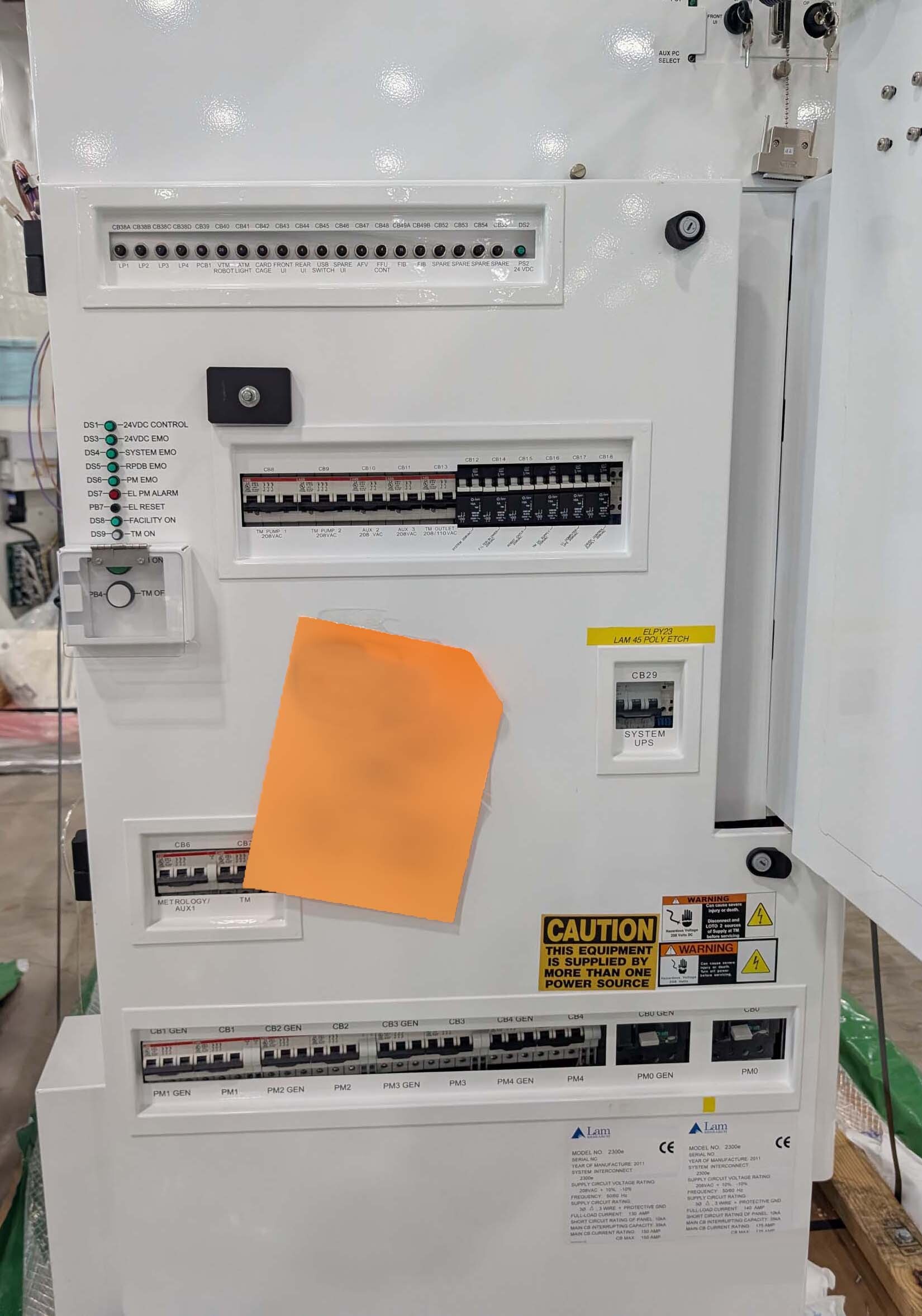 图为 已使用的 LAM RESEARCH 2300e4 待售