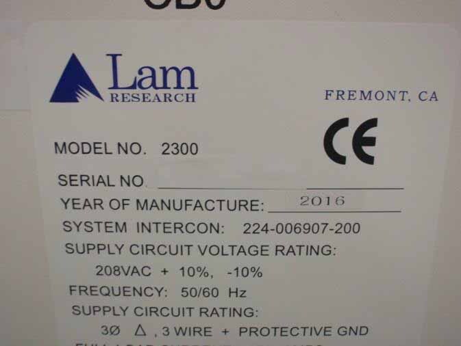 圖為 已使用的 LAM RESEARCH 2300 Versys Kiyo 待售