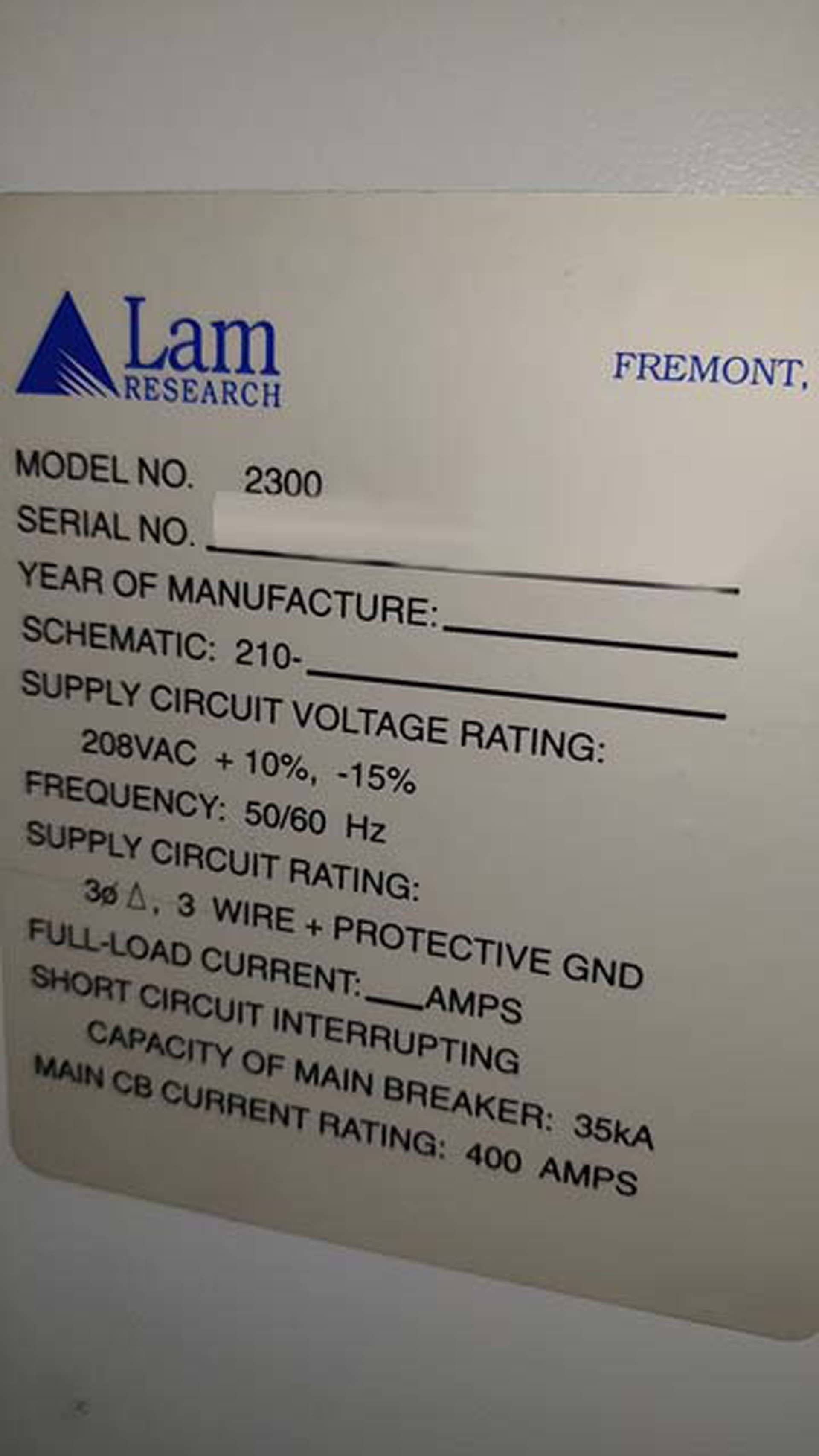 フォト（写真） 使用される LAM RESEARCH 2300 Versys 販売のために