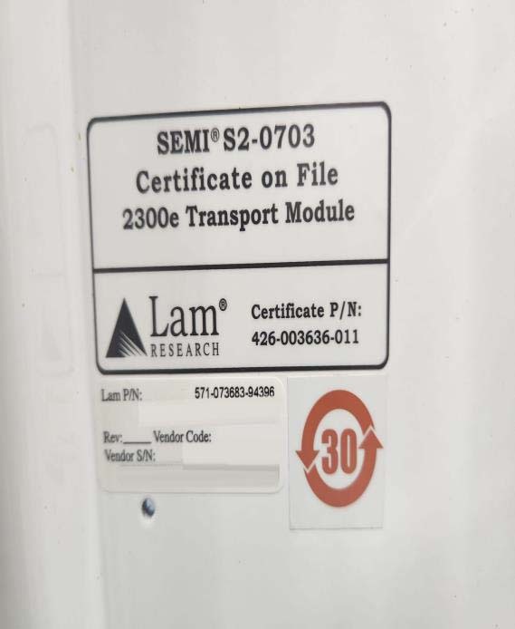사진 사용됨 LAM RESEARCH 2300e4 Exelan Flex GX 판매용