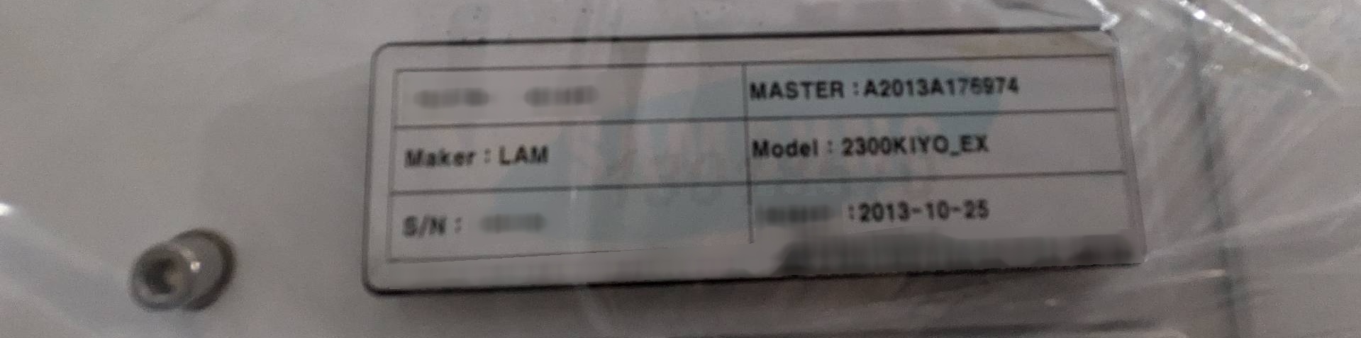 Foto Verwendet LAM RESEARCH 2300e4 Zum Verkauf