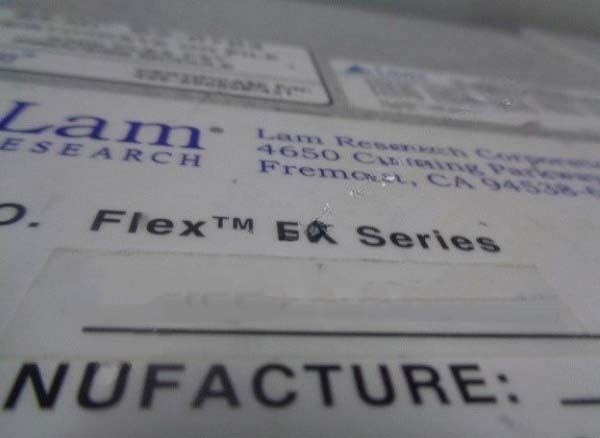 Photo Used LAM RESEARCH 2300e5 Exelan Flex FX For Sale