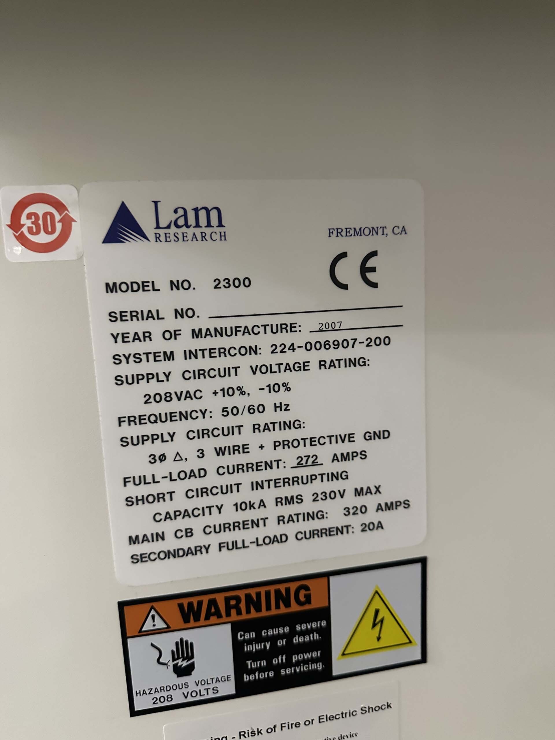 Foto Verwendet LAM RESEARCH 2300 Exelan Flex Zum Verkauf
