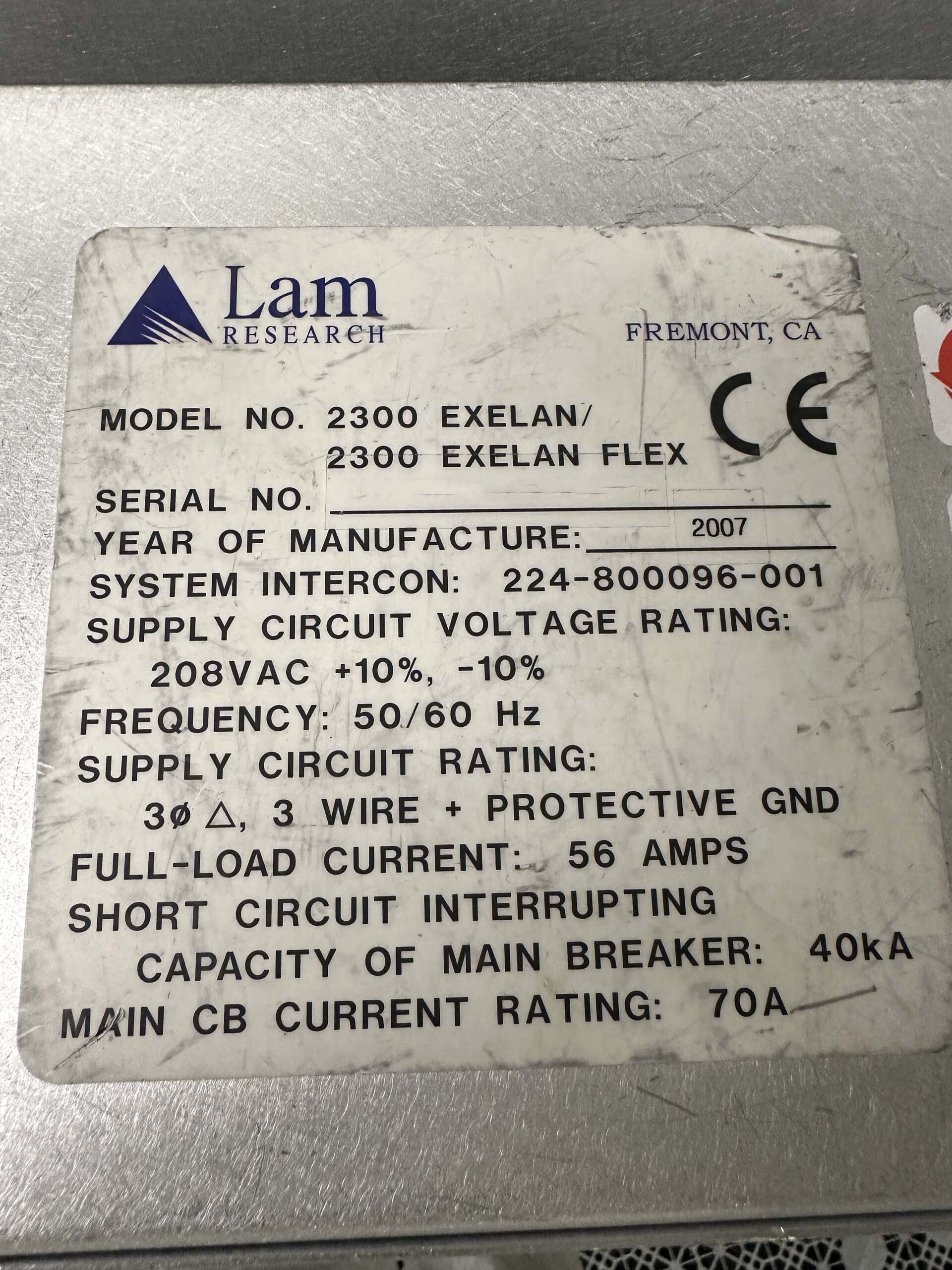 Foto Verwendet LAM RESEARCH 2300 Exelan Flex Zum Verkauf