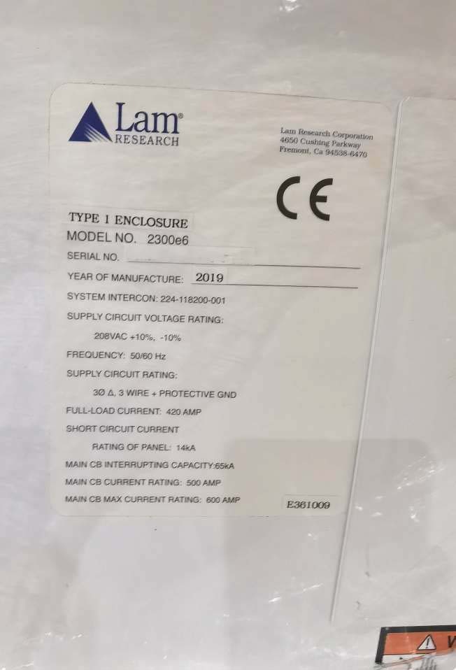 圖為 已使用的 LAM RESEARCH 2300e6 Flex FX 待售