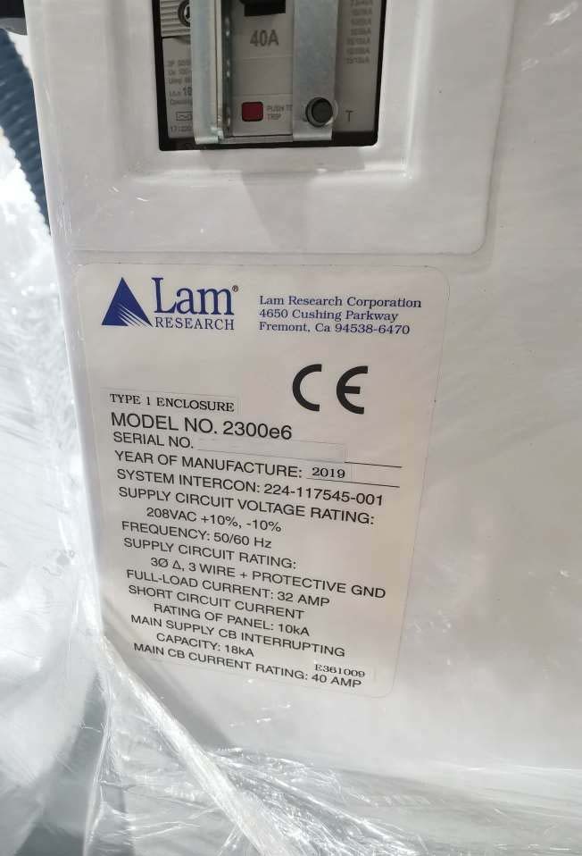 圖為 已使用的 LAM RESEARCH 2300e6 Flex FX 待售
