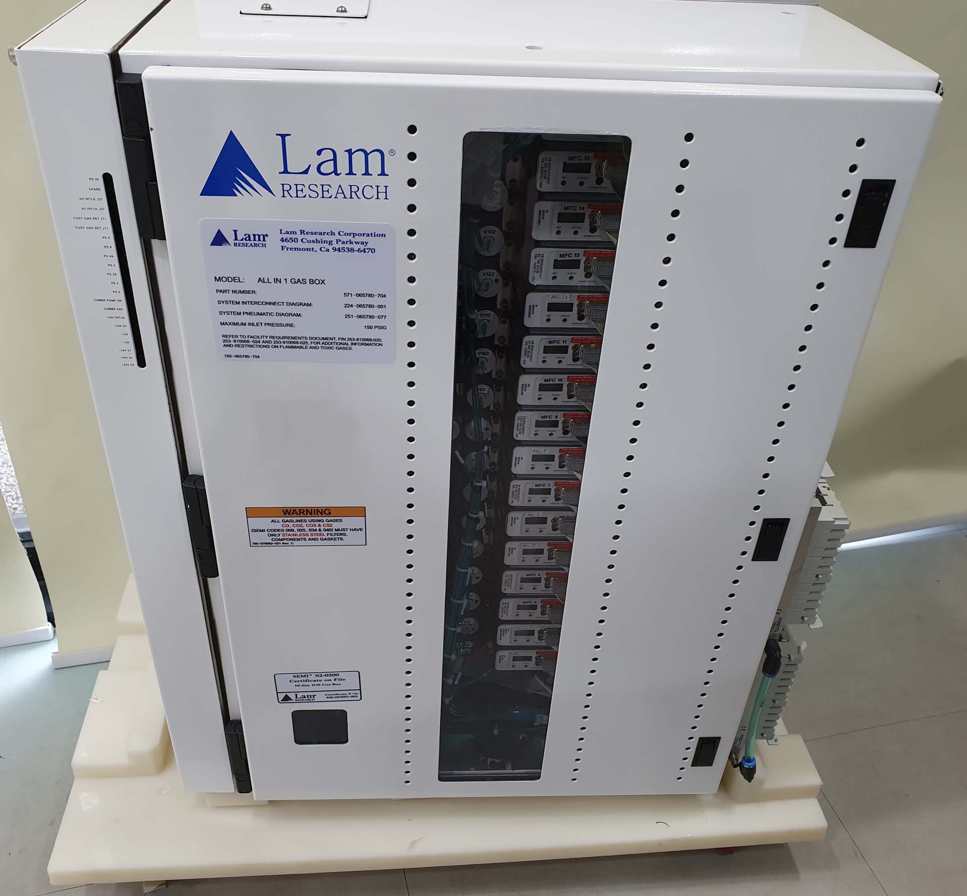 Photo Used LAM RESEARCH 571-065780-704 For Sale