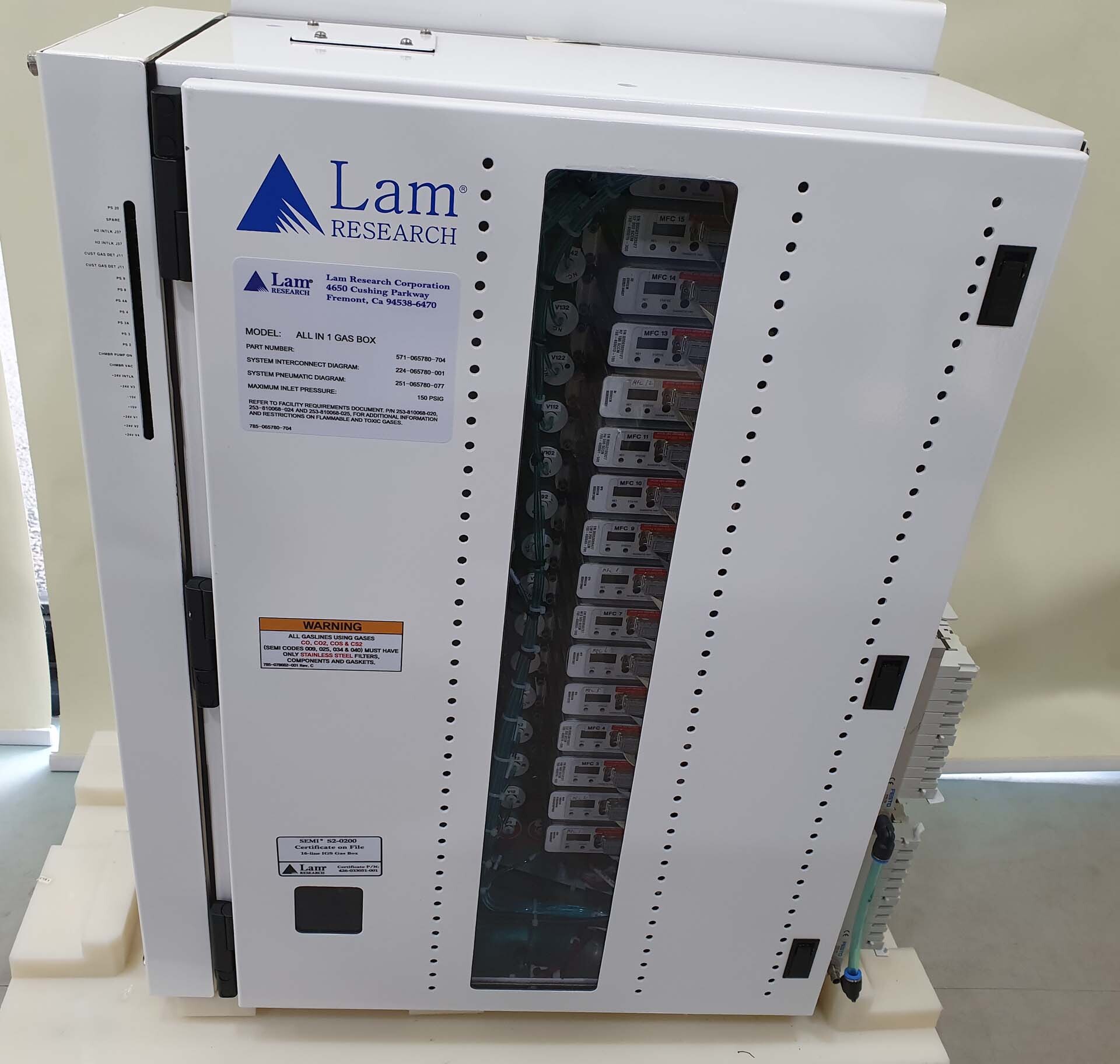 Photo Used LAM RESEARCH 571-065780-704 For Sale