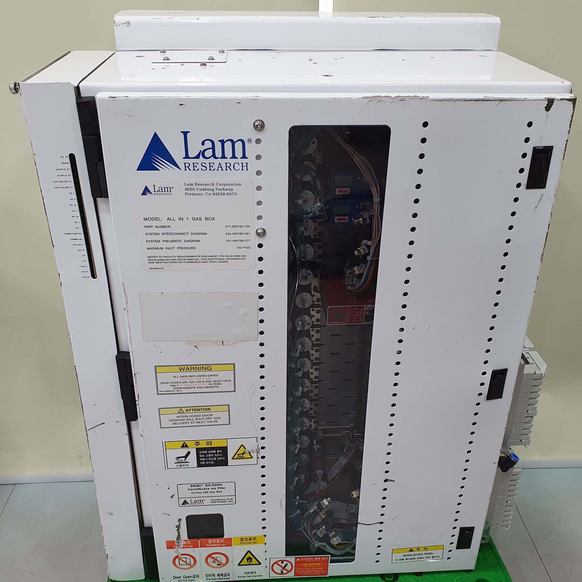 圖為 已使用的 LAM RESEARCH 571-065780-705 待售