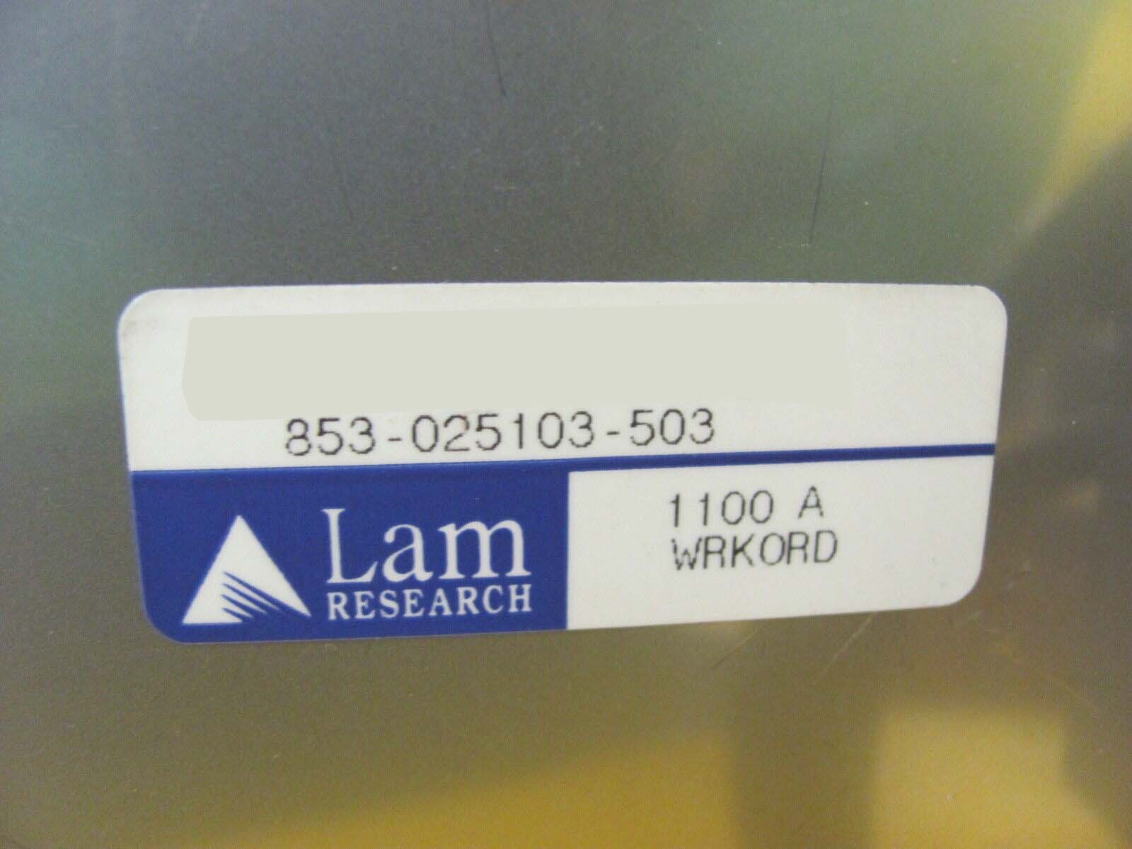 Photo Used LAM RESEARCH 852-011061-503-C-CHMN For Sale