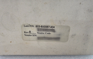 圖為 已使用的 LAM RESEARCH 853-082544-60X 待售