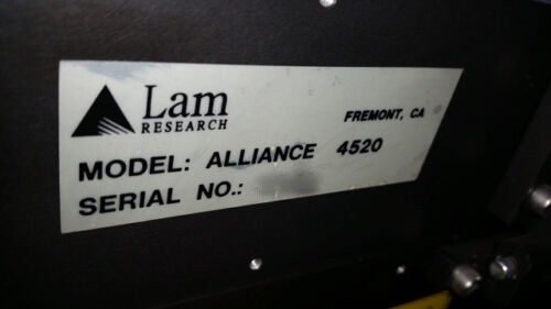 Photo Used LAM RESEARCH Alliance A4 4520 For Sale