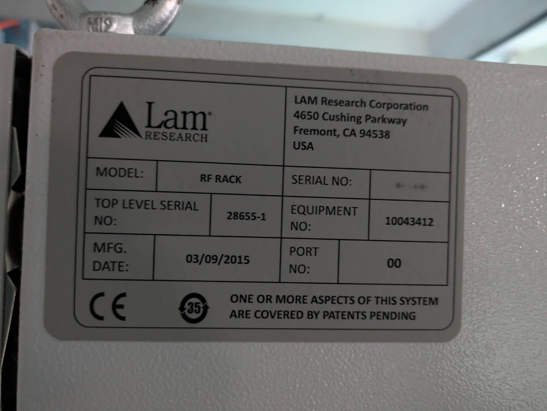 圖為 已使用的 LAM RESEARCH Altus Max 待售