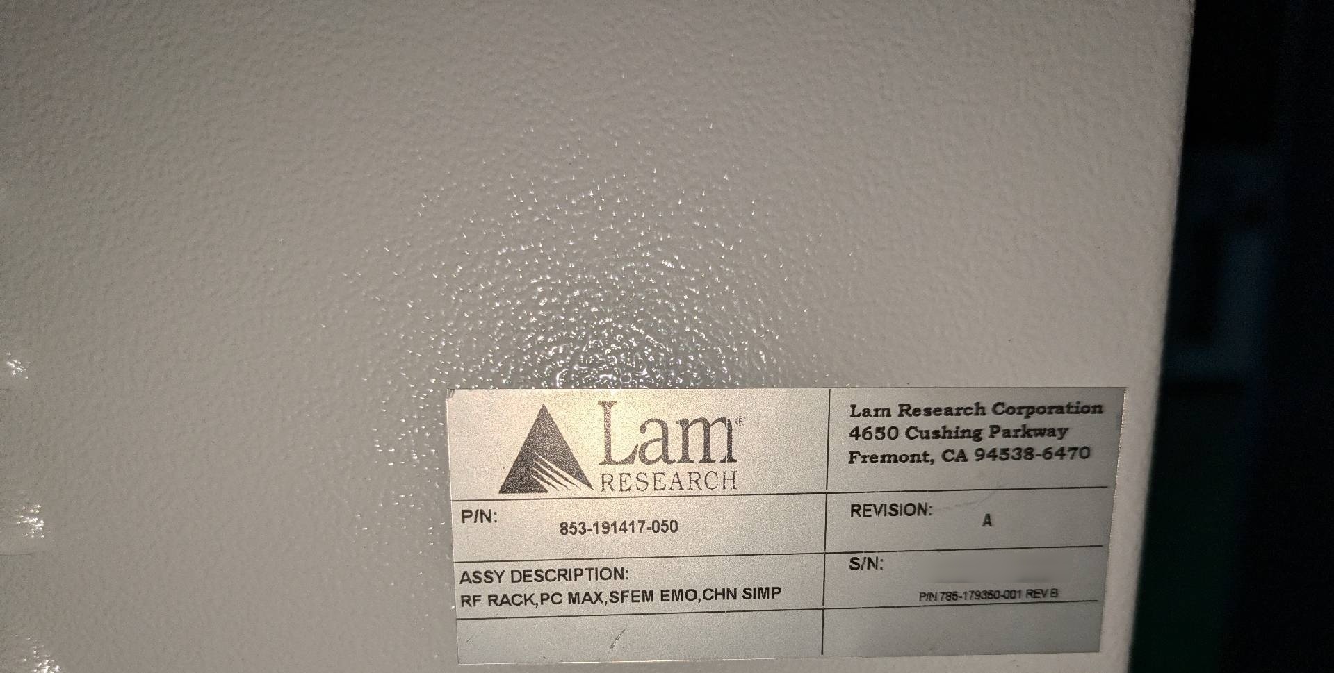 圖為 已使用的 LAM RESEARCH Altus Max 待售