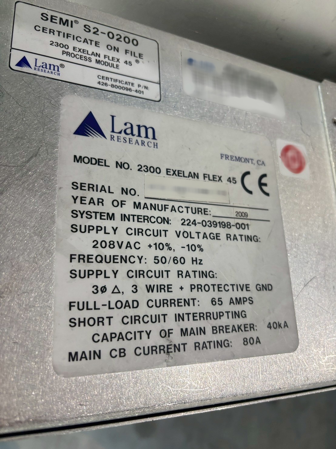 Photo Utilisé LAM RESEARCH Flex 45 À vendre