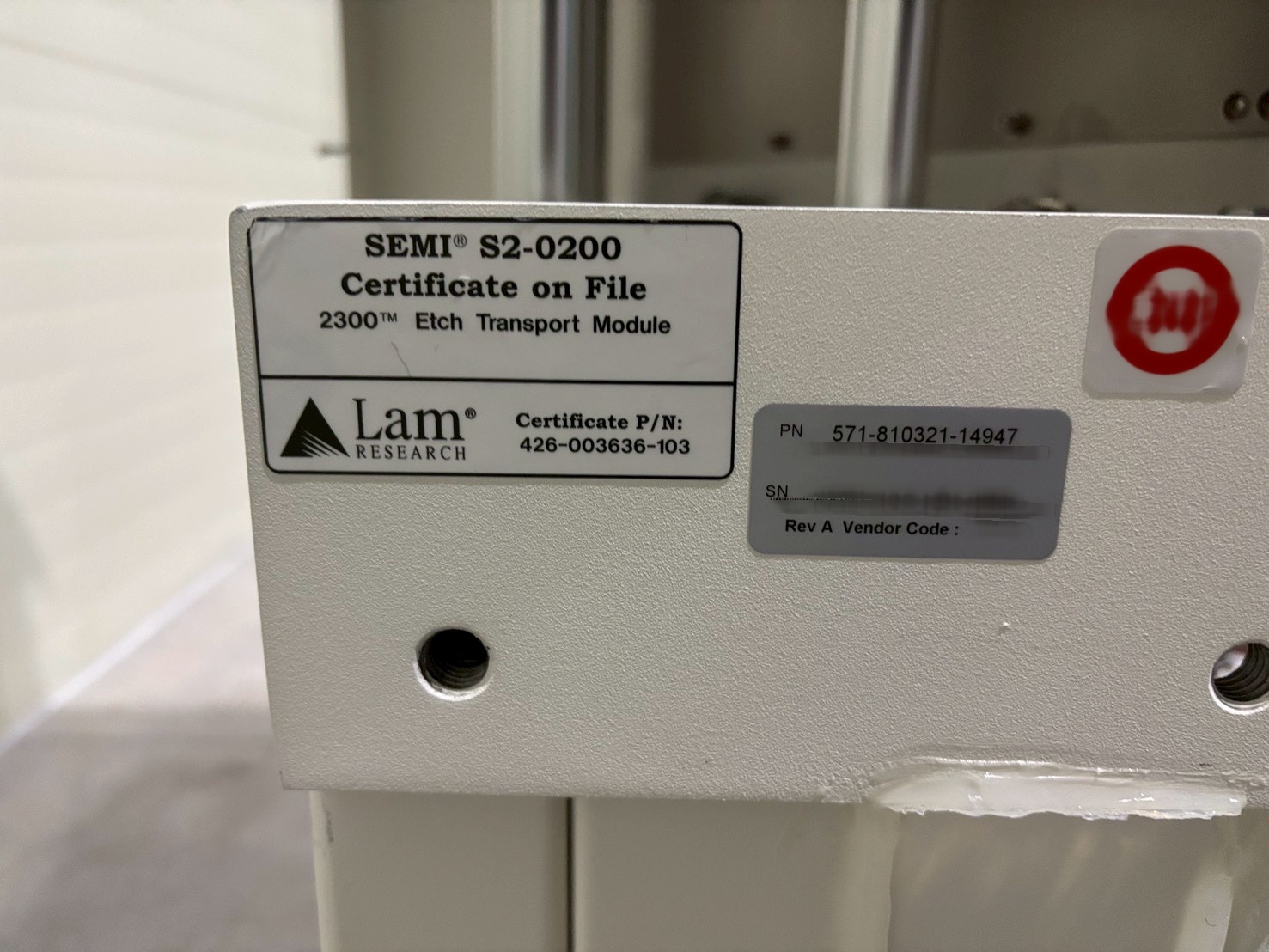 Photo Utilisé LAM RESEARCH Flex 45 À vendre