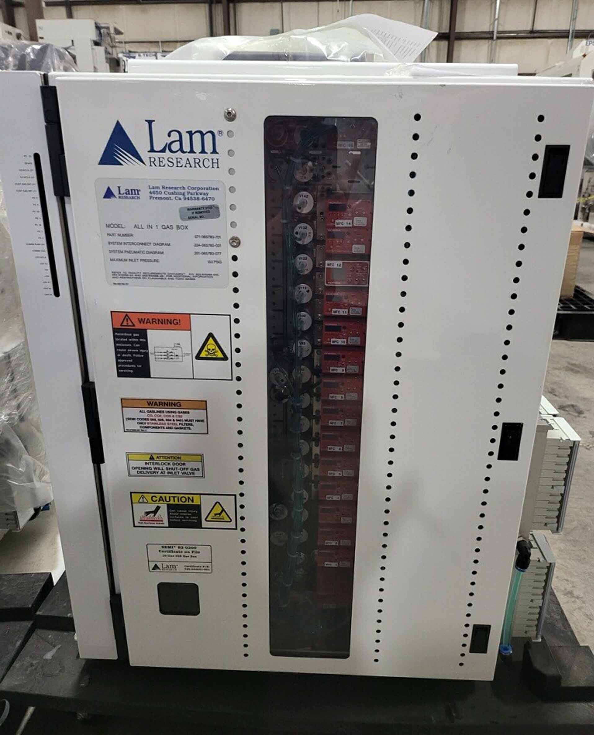 Photo Used LAM RESEARCH Gas Box For Sale