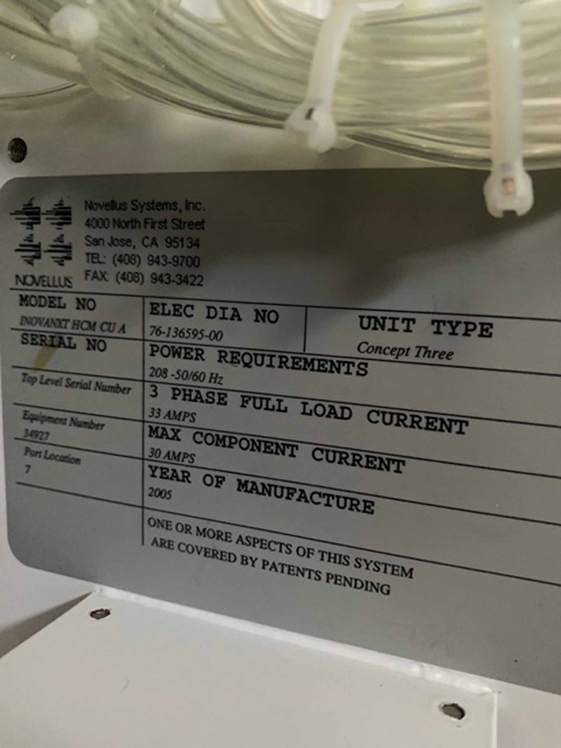 Photo Used LAM RESEARCH Inova NExT For Sale