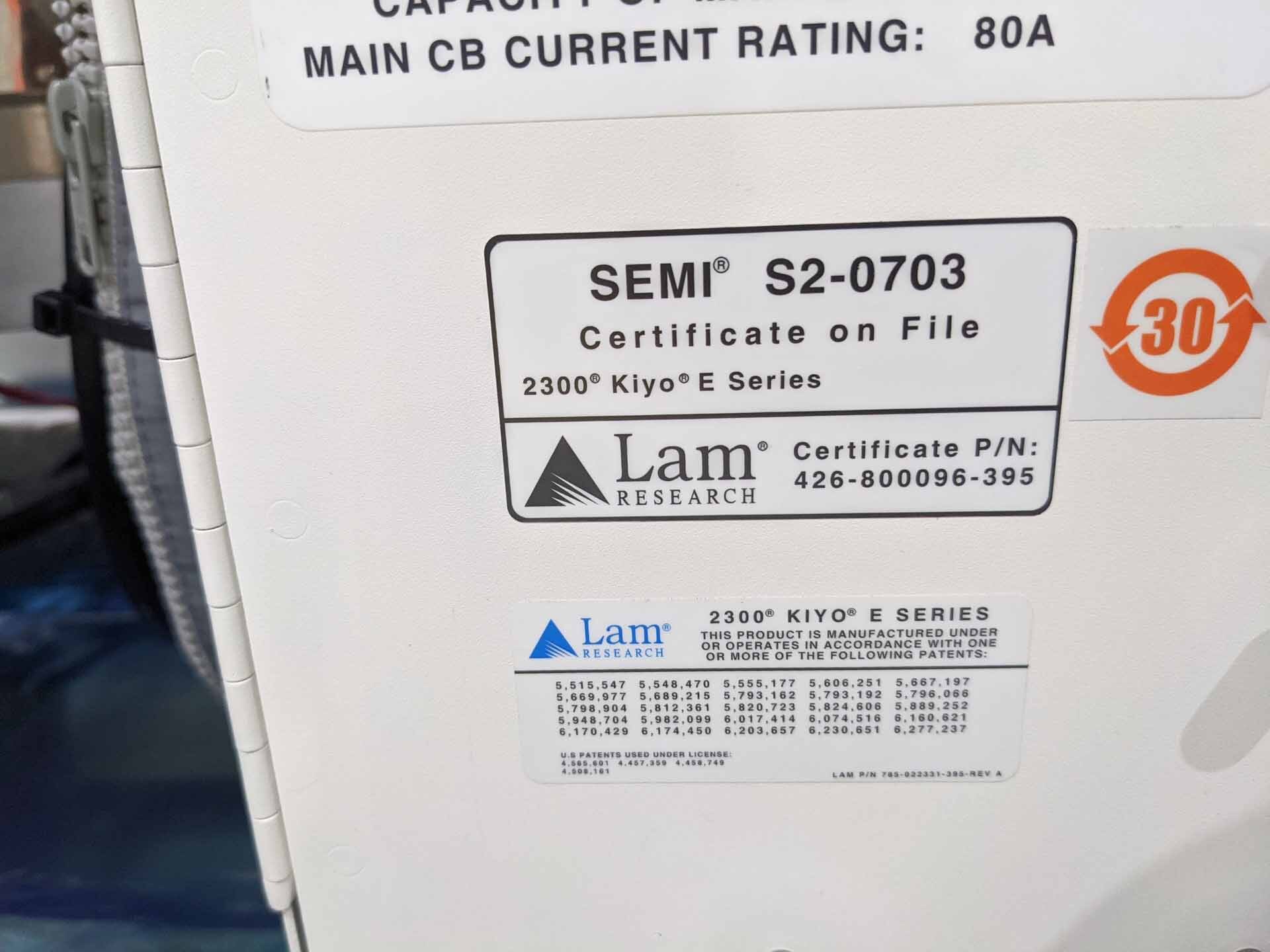 フォト（写真） 使用される LAM RESEARCH 2300 Kiyo E Series 販売のために