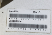 フォト（写真） 使用される LAM RESEARCH Lot of frames for 2300 Flex 45 販売のために