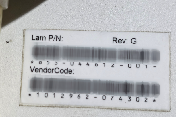 フォト（写真） 使用される LAM RESEARCH Lot of frames for 2300 Flex 45 販売のために