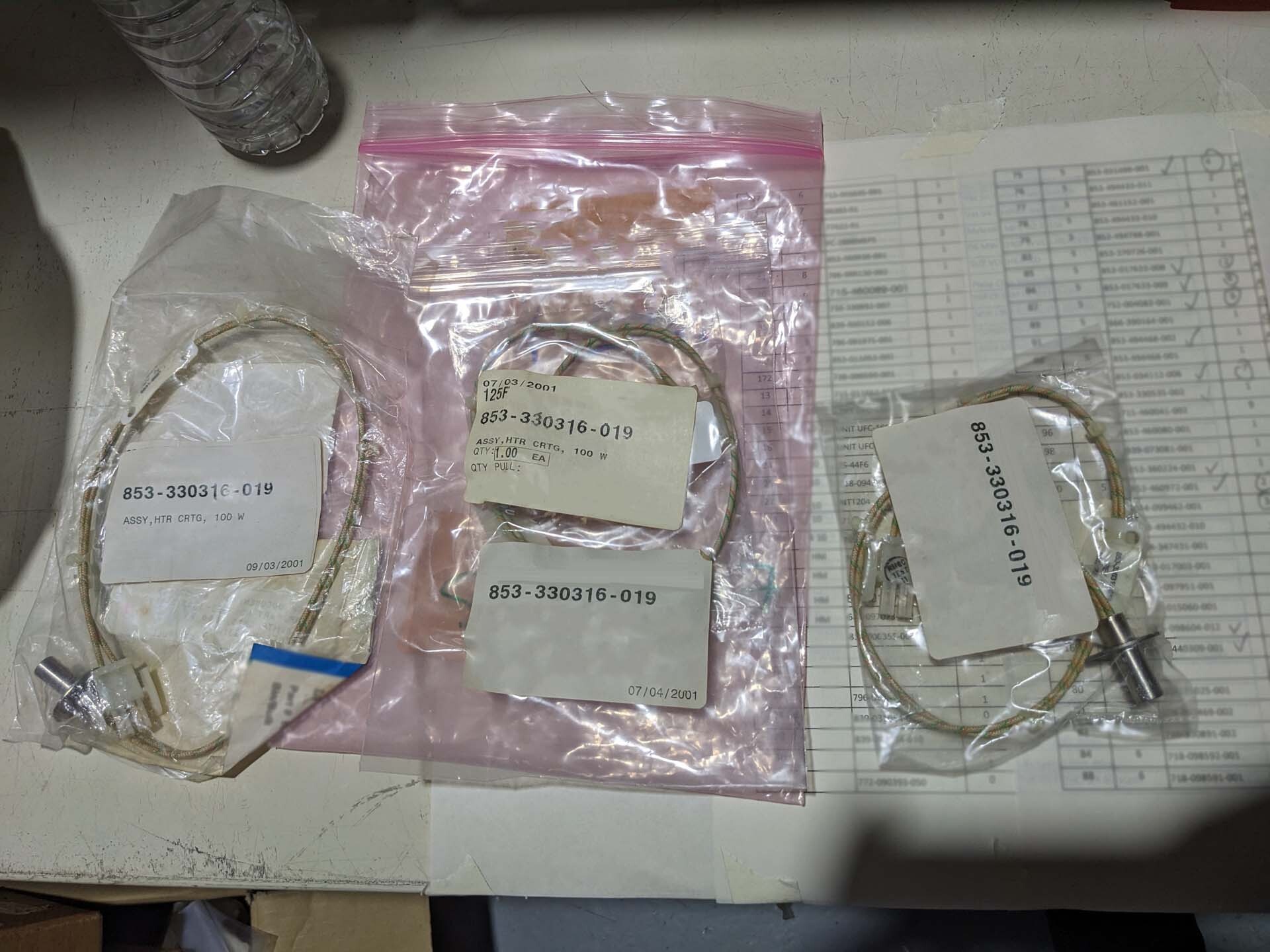 图为 已使用的 LAM RESEARCH Lot of spare parts for TCP 9400 / 9600 待售