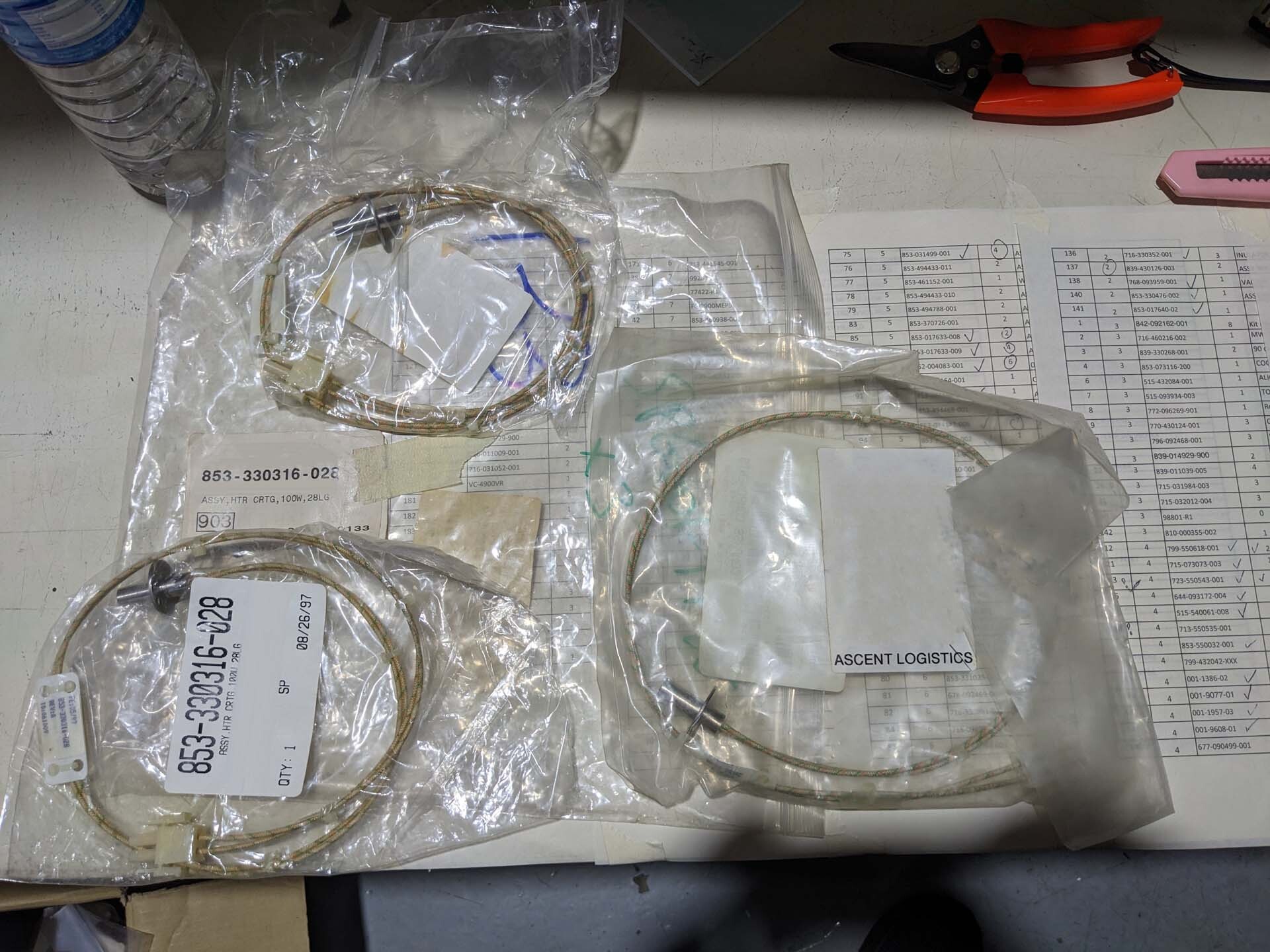 图为 已使用的 LAM RESEARCH Lot of spare parts for TCP 9400 / 9600 待售